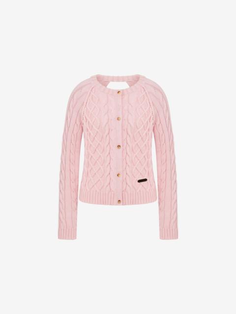 Moschino ORGANIC COTTON BLEND CARDIGAN