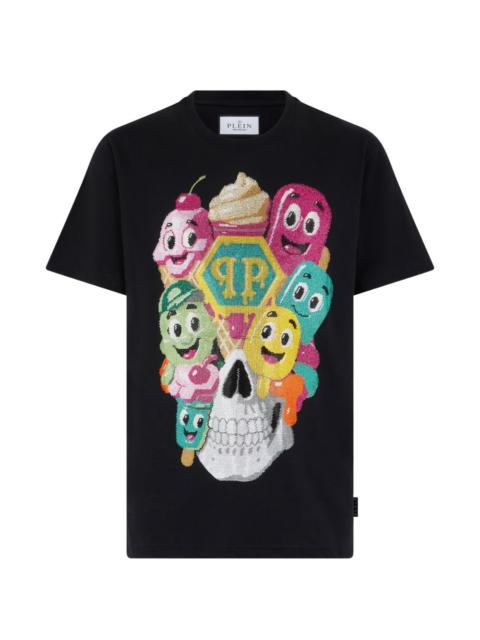 PHILIPP PLEIN ice cream skull T-shirt