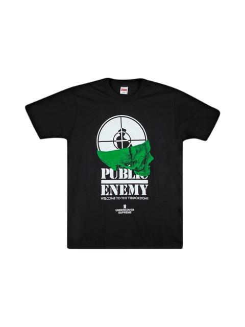 Supreme x Undercover x Public Enemy Terrordome T-Shirt 'Black'