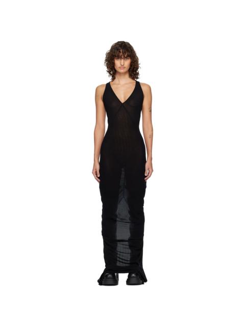 Rick Owens Black Temple V Tank Maxi Dress