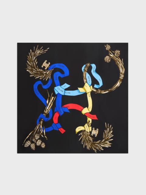 CELINE square IN silk twill