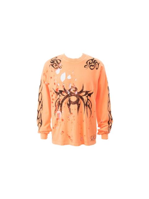 HELLSTAR TRIBAL LONG SLEEVE (ORANGE)