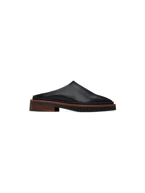 CLERGERIE Black Bosco Slip-On Loafers