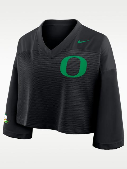 Nike Oregon Jersey Women's Nike Dri-FIT College Cropped Top