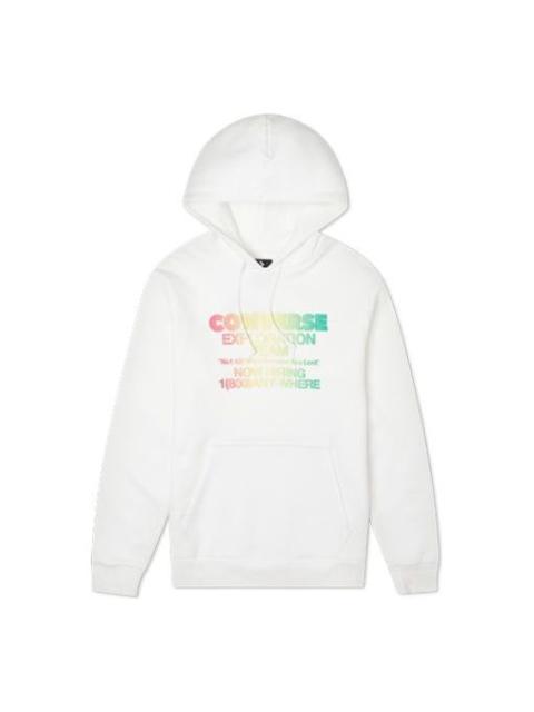 Converse Exploration Team Pullover Hoodie 'White' 10021271-A03