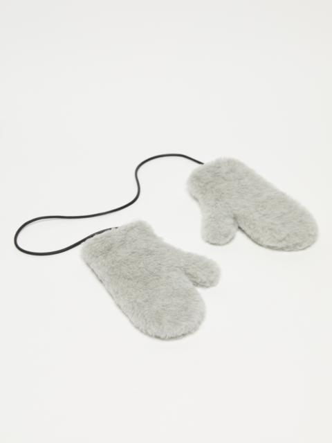 Max Mara OMBRATO3 Mittens in Teddy fabric