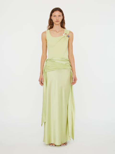 CHRISTOPHER ESBER Knotted Silk Gather Skirt
