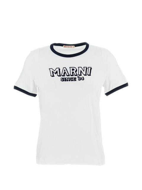 Marni embossed logo T-shirt