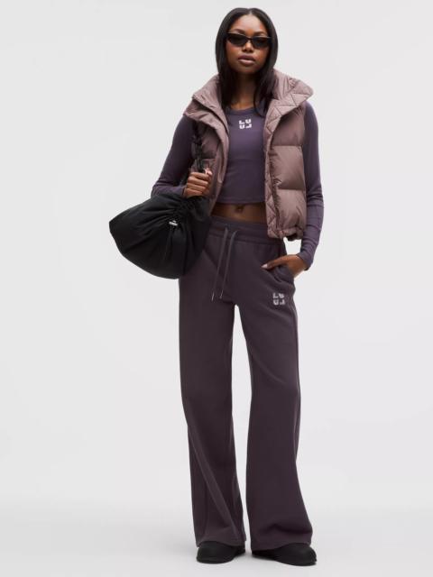 lululemon Scuba Mid-Rise Wide-Leg Pant *Jewelled