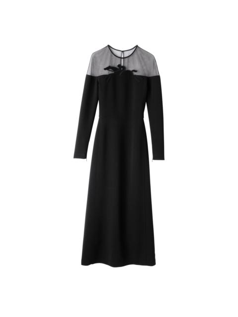 Longchamp Dress Black - Crepe