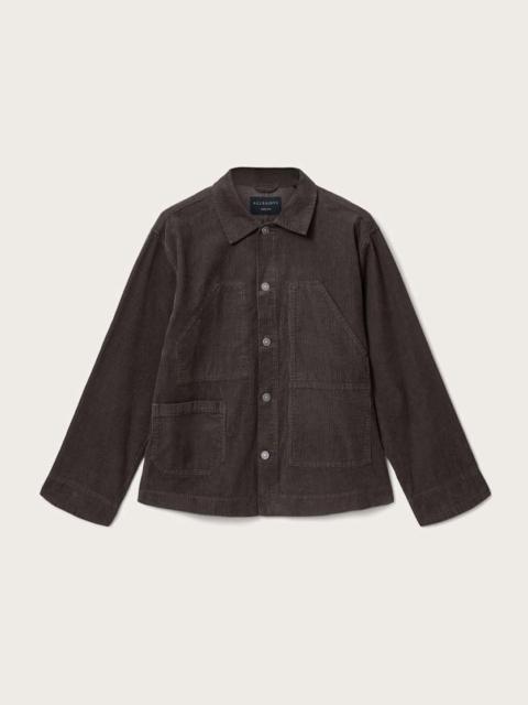 ALLSAINTS MUKESH RELAXED FIT CORD SHACKET