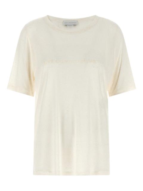 Stella McCartney beads embroidery T-shirt