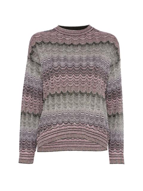 Missoni zigzag-woven sweater