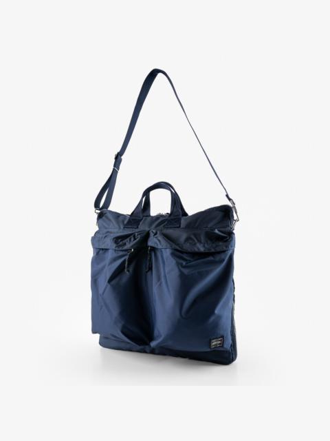 Iron Heart POR-FOR-HELS-NAV Porter - Yoshida & Co. - Force 2Way Helmet Bag (S) - Navy Blue