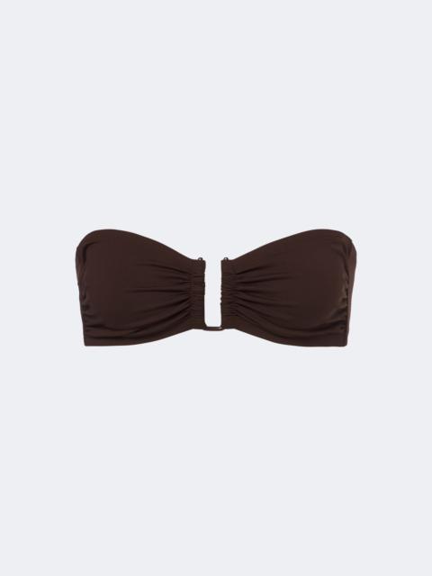 ERES Show bandeau bikini top