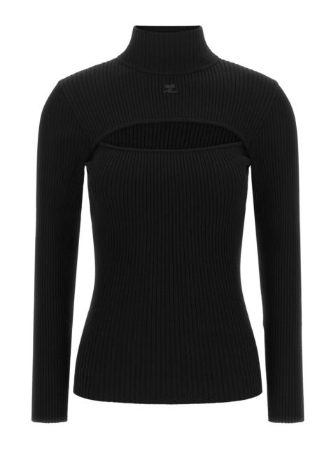 courrèges Cut-Out Sweater
