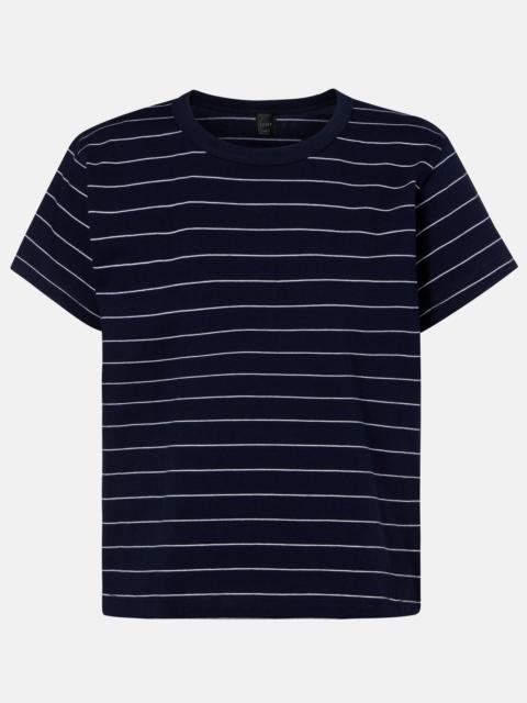 LESET Margo striped cotton jersey T-shirt