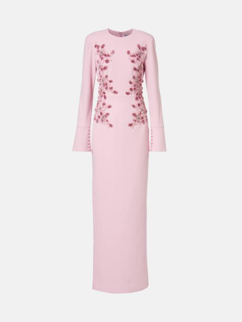 REBECCA VALLANCE Lulee embellished floral gown