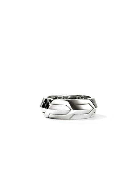 JOHN HARDY Icon 50 Band Ring, Sterling Silver, 9MM