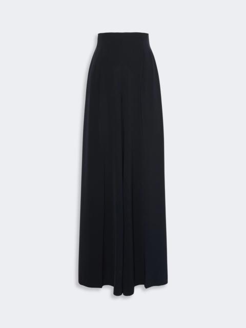 Max Mara ABILITA High-waisted cady trousers - MIDNIGHTBLUE