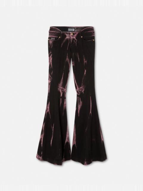 VERSACE JEANS COUTURE Flared Skinny Jeans