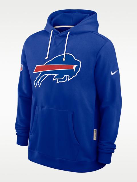 Nike Buffalo Bills Initial Home Sideline Men's Nike Dri-FIT NFL Pullover Hoodie