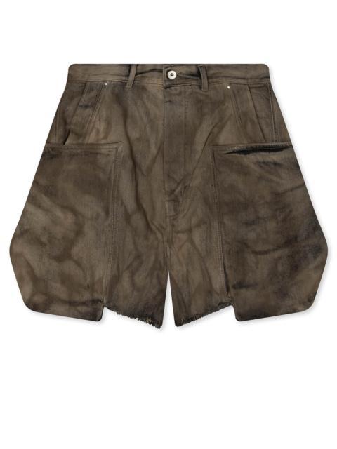 Rick Owens DRKSHDW STEFAN CARGO SHORTS - DUST