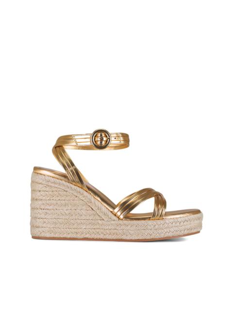 Gianvito Rossi Mekong strappy buckle espadrilles
