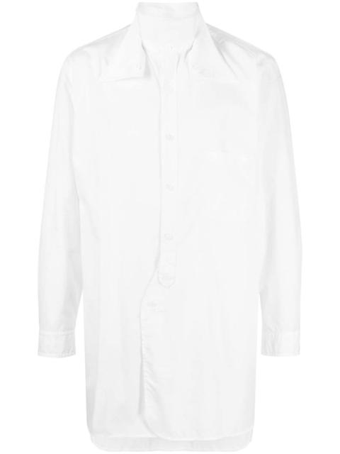 Yohji Yamamoto layered cotton shirt