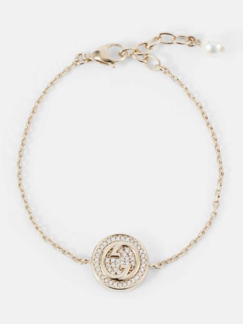 GUCCI Gucci Blondie embellished bracelet