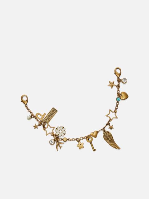 PINKO CHAIN CHARM WITH CHARMS