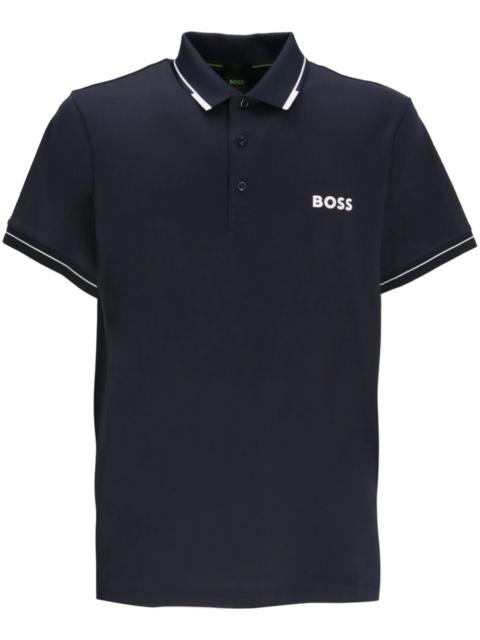 BOSS Boss Paul Pro Logo-print Polo Shirt