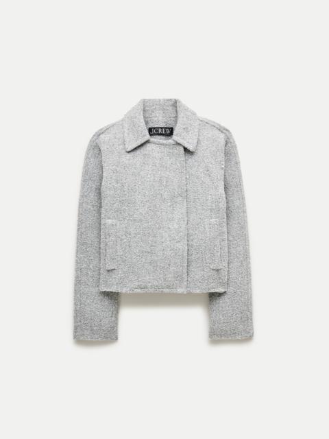 J.CREW Double-breasted jacket in bouclé