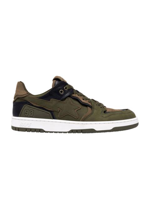 A BATHING APE® Wmns Sk8 Sta #6 'Olive Drab'