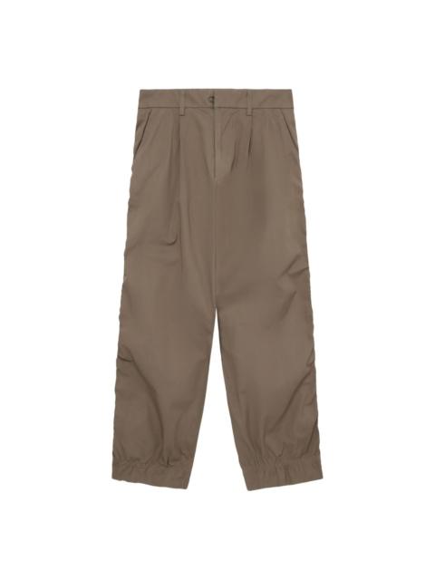 Kolor cotton wide-leg trousers