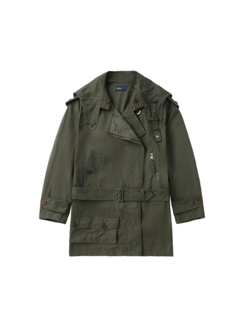 Kolor belted parka coat
