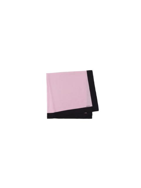 Prada Printed gauze scarf