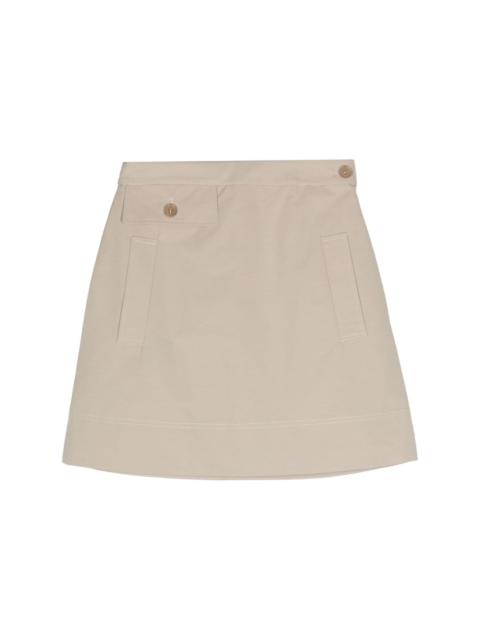 Aspesi A-line mini skirt