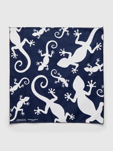 Engineered Garments｜ (Printed Bandana A - Navy - Animal Engineered Garments Printed Bandana in Navy Zoo Animals