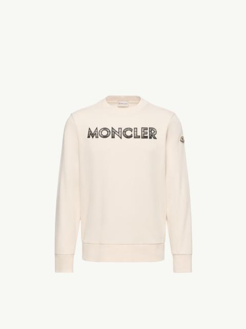 Moncler Logo Cotton Blend Sweatshirt
