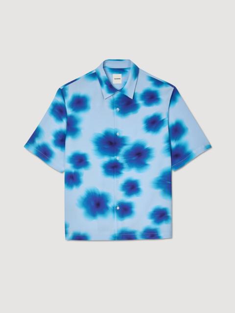 Sandro FLORAL MOTIF SHIRT