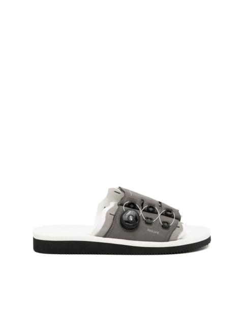 LETA-ab bungee lace-up sandals