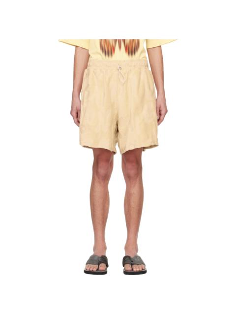 BONSAI Beige Branding Shorts