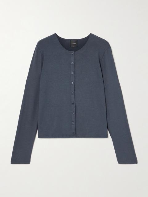 LESET Lauren Jersey Cardigan