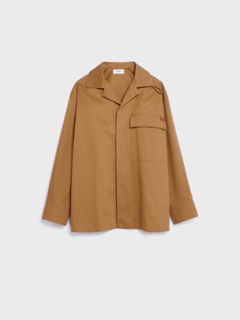 CELINE LIBERTY SHIRT IN COTTON SATIN