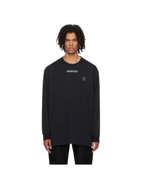 Black Fred Perry Edition Long Sleeve T-Shirt