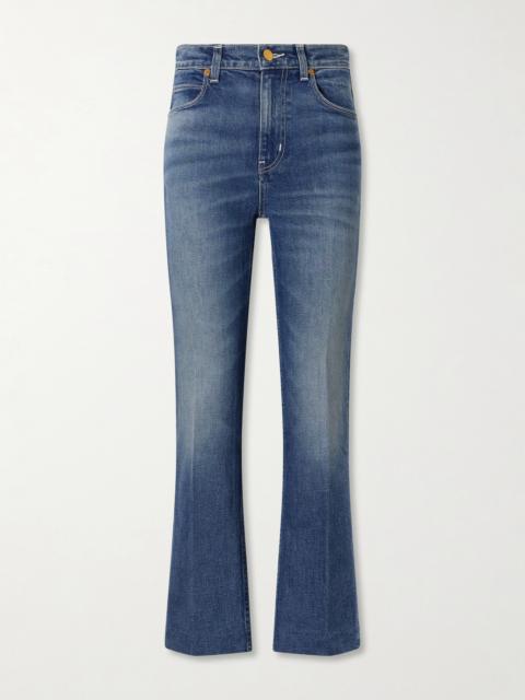 JAMIE HALLER Kenickie Mid-rise Straight-leg Jeans