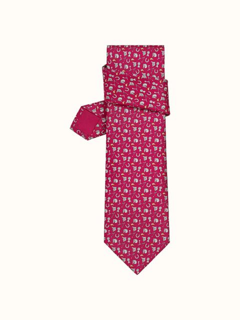 Hermès Concours Hippique tie