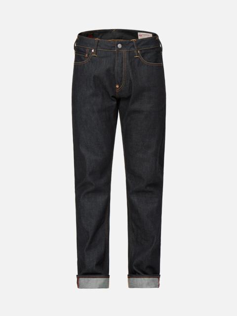 EVISU MULTI POCKET REGULAR STRAIGHT FIT JEANS #2008