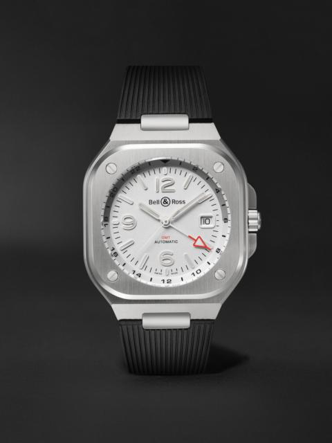 Bell & Ross BR 05 Automatic GMT Stainless Steel Watch, Ref. BR05G-SI-ST/SRB BU23NOV